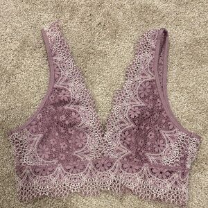 Victoria’s Secret Lace Bralette in Mauve